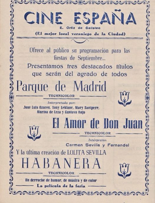 Fotos del teatro, cine y espectaculos de Cabra