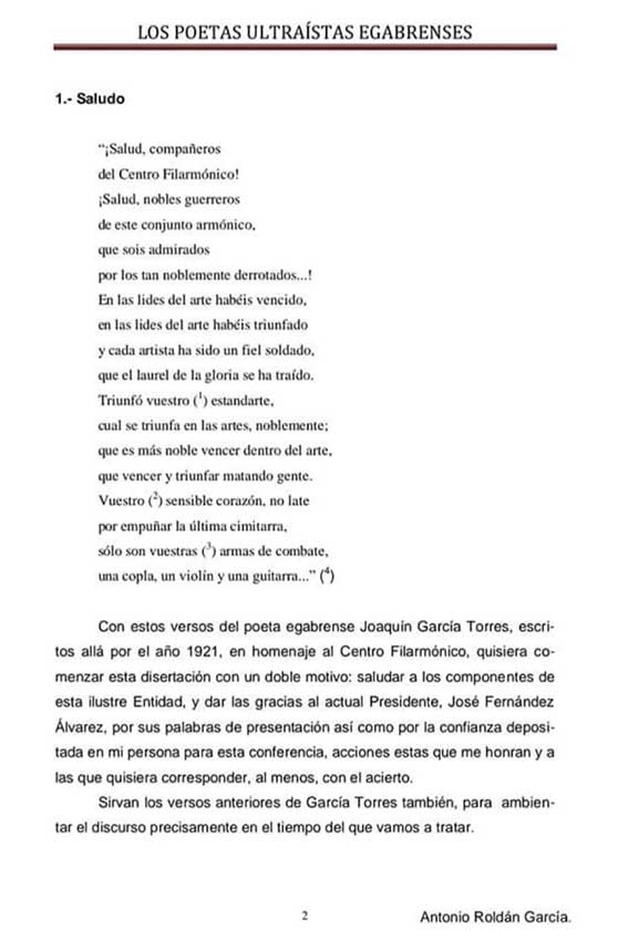 Fotos del Centnro Filarmónico egabrense, Cabra.