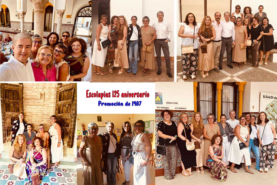 fotografías de colegio del Niño Jesus de las RRMM Escolapias en  Cabra de Córdoba