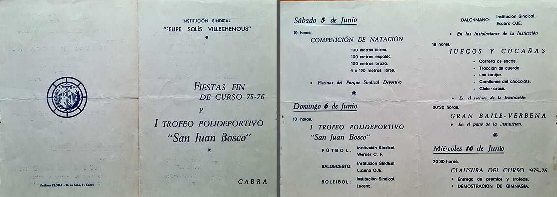 Foto relativa al centro de enseñanza las Escuelas Felipe Solís Villachenous de Cabra de Córdoba