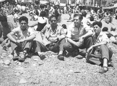 Foto del emigrante egabrense, emigración, extranjero, Cabra