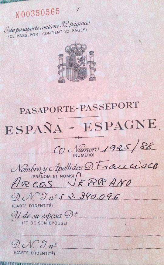 Foto del emigrante egabrense, emigración, extranjero, Cabra