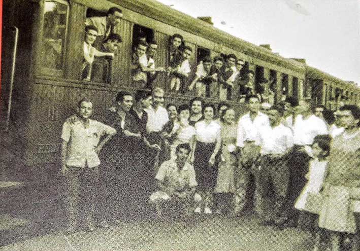 Foto del emigrante egabrense, emigración, extranjero, Cabra