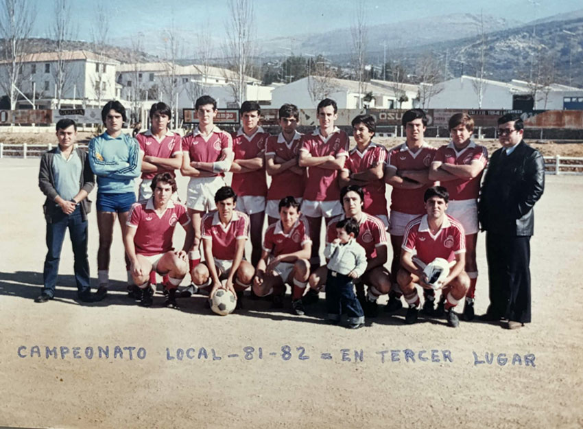 Fotos relativa al deporte del futbol en  Cabra.