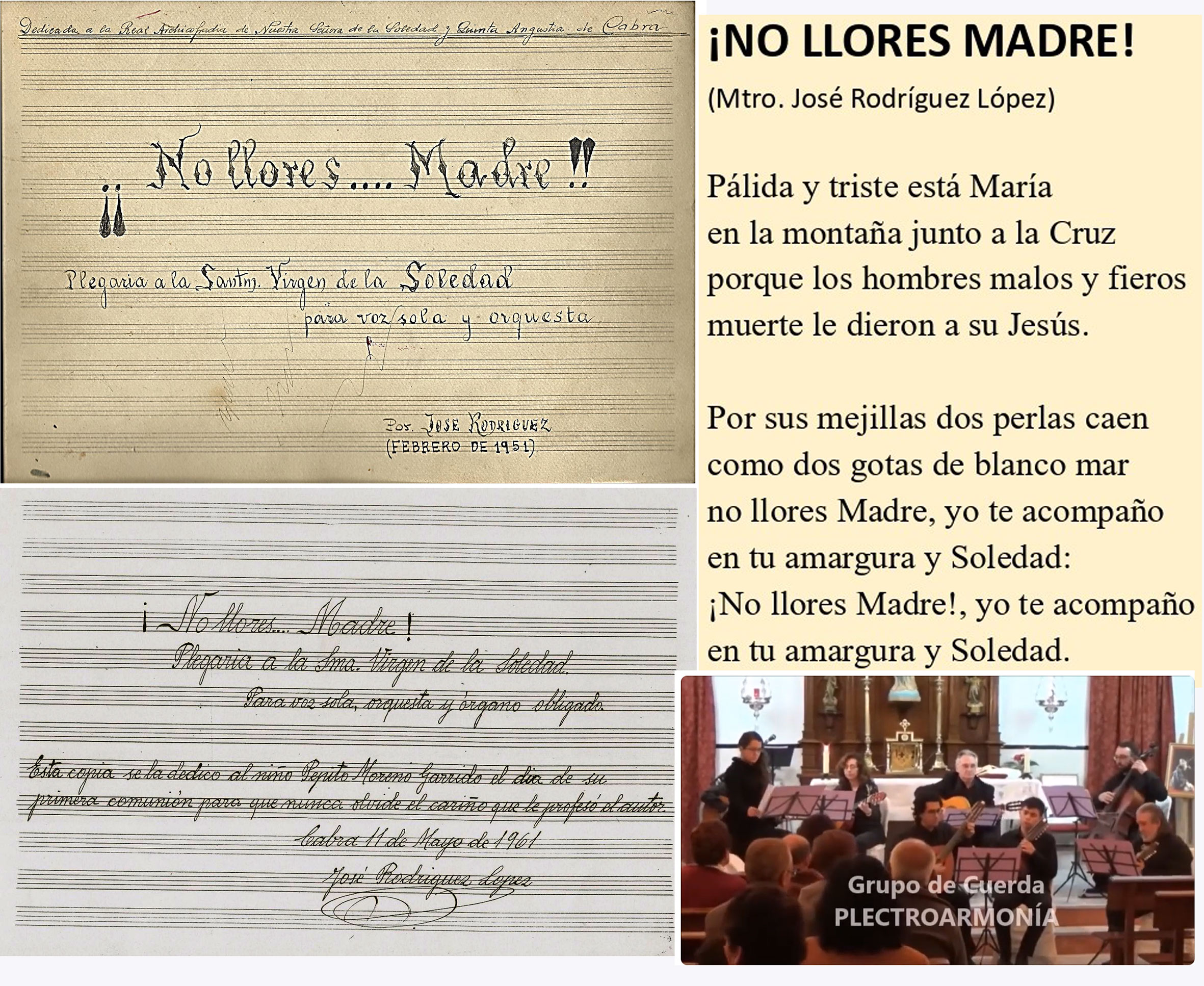 Fotografías de las musica, callejones, urbanismo, planos, callejero de Cabra Córdoba