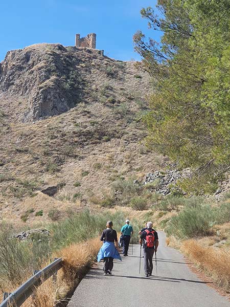 Rutas de las norias de Benamejí en el río Genil