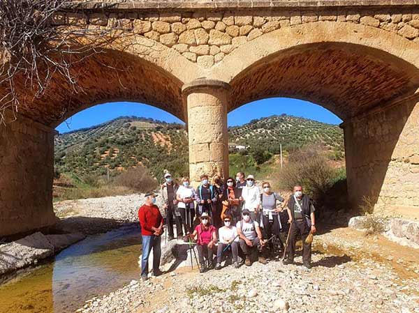 Fotografía de la ruta pedestre al río Salado de Priego