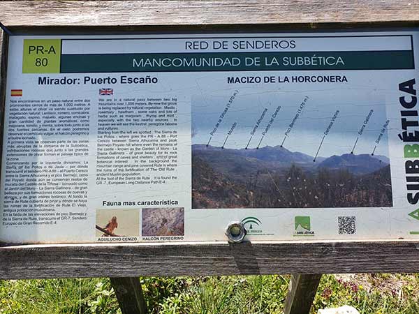 fotografias de la ruta pedestre por el sendero Luca de Carcabuey