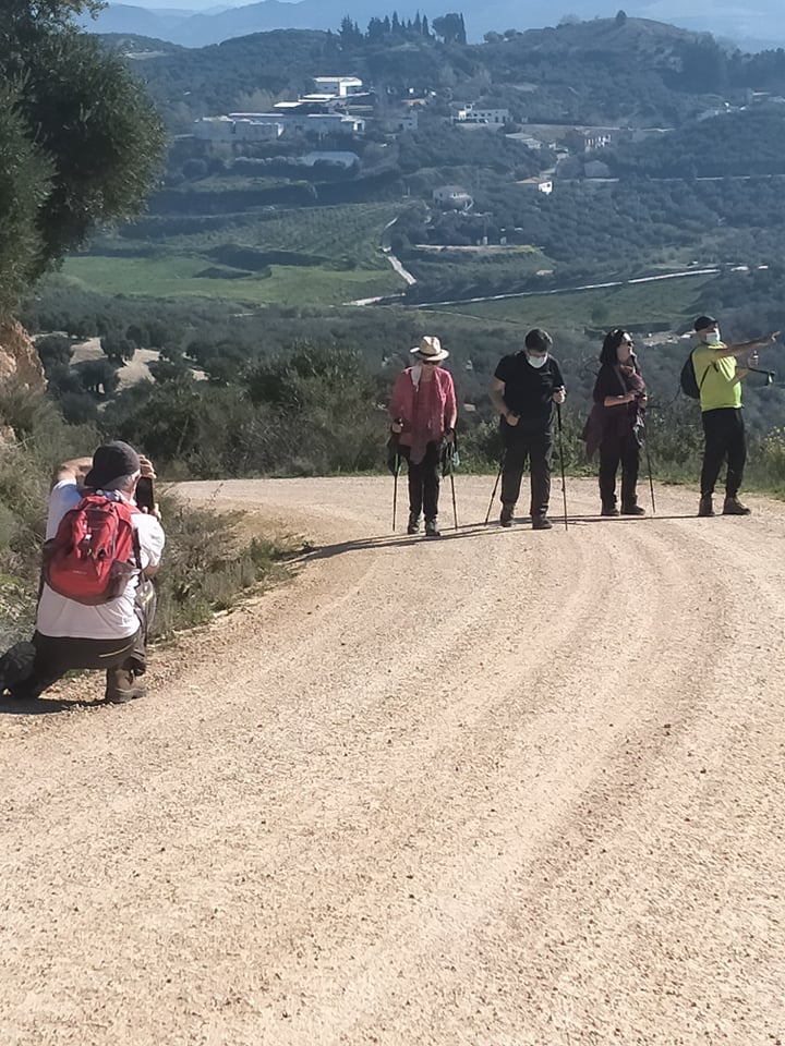 fotografias de la ruta pedestre por el sendero Luca de Carcabuey