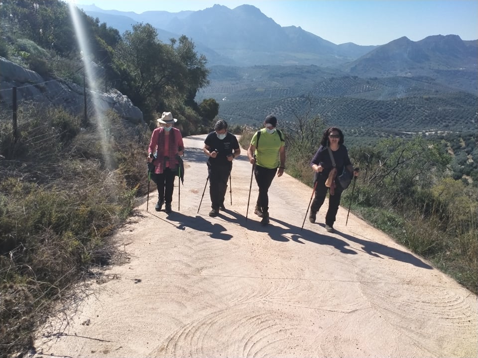 fotografias de la ruta pedestre por el sendero Luca de Carcabuey