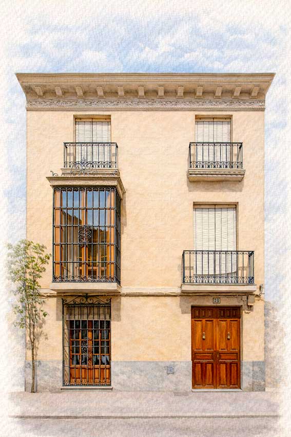 Rafael Luque Gómez y la arquitectura regionalista en Cabra