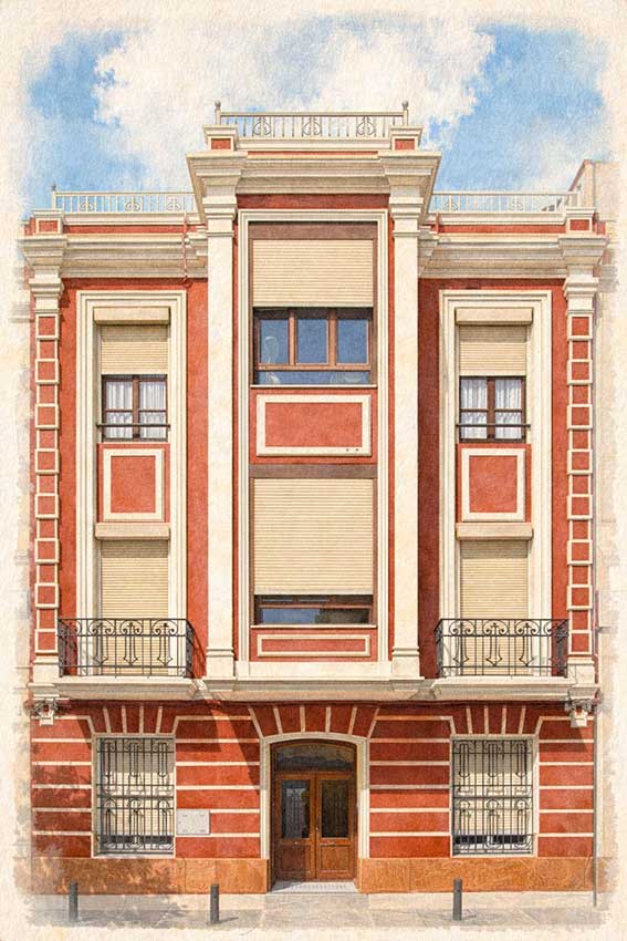 Rafael Luque Gómez y la arquitectura regionalista en Cabra