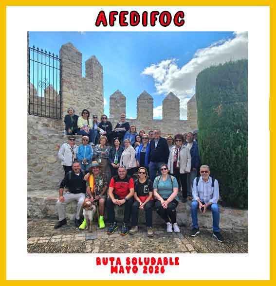 Ruta saludable colaboración con ASEFIDOC. Cabra mayo 2026