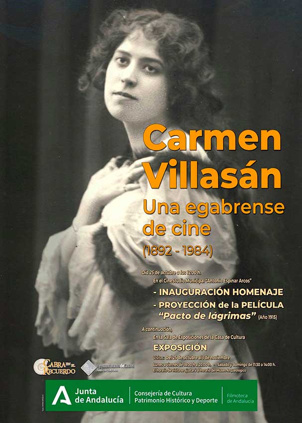 . Carmen Villasans Una egabrense de cine. Cabra octubre 2026