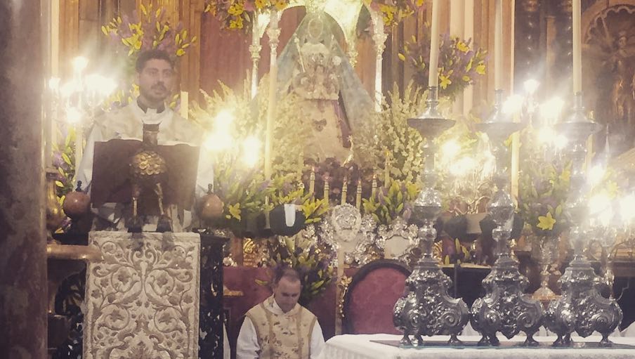 Foto de la subida de la Virgen de la Sierra 7 de octubre 2018