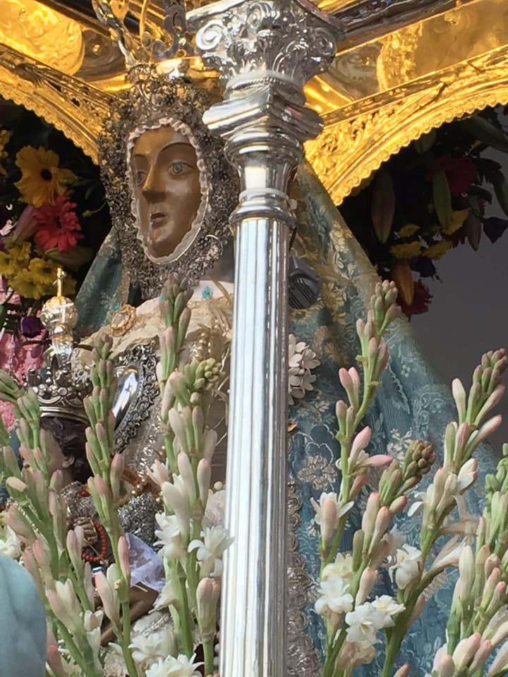 Foto de la subida de la Virgen de la Sierra 7 de octubre 2018