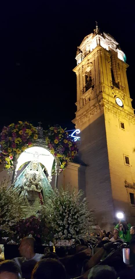 Foto de la subida de la Virgen de la Sierra 7 de octubre 2018