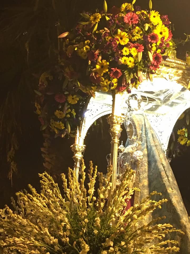 Foto de la subida de la Virgen de la Sierra 7 de octubre 2018