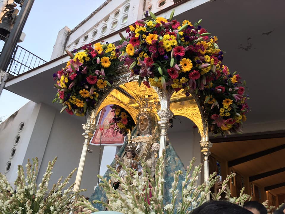 Foto de la subida de la Virgen de la Sierra 7 de octubre 2018