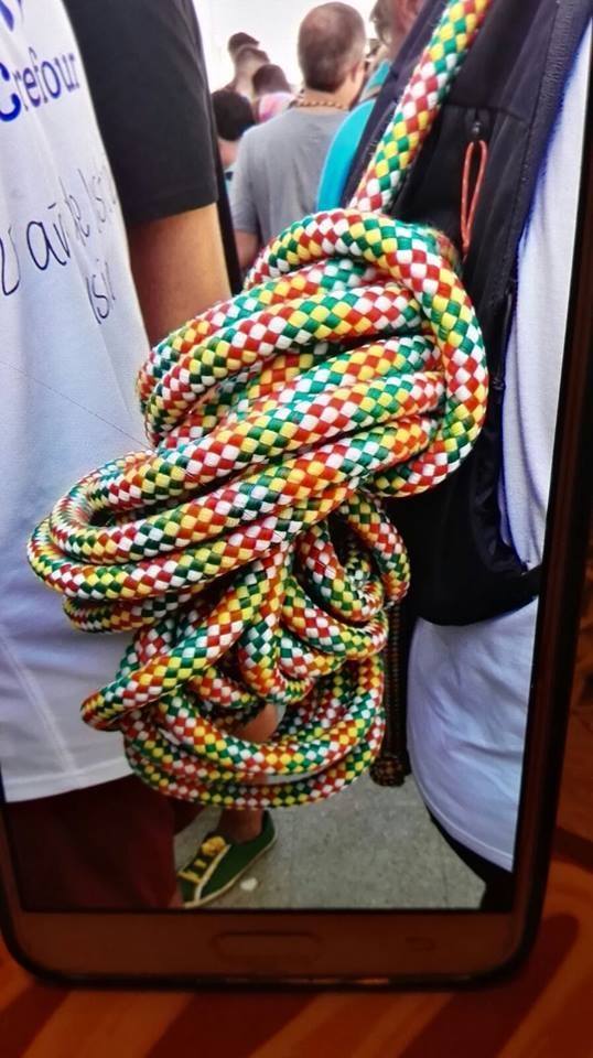 Foto de la subida de la Virgen de la Sierra 7 de octubre 2018