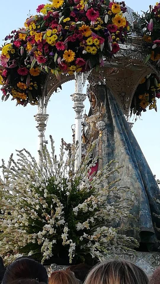 Foto de la subida de la Virgen de la Sierra 7 de octubre 2018