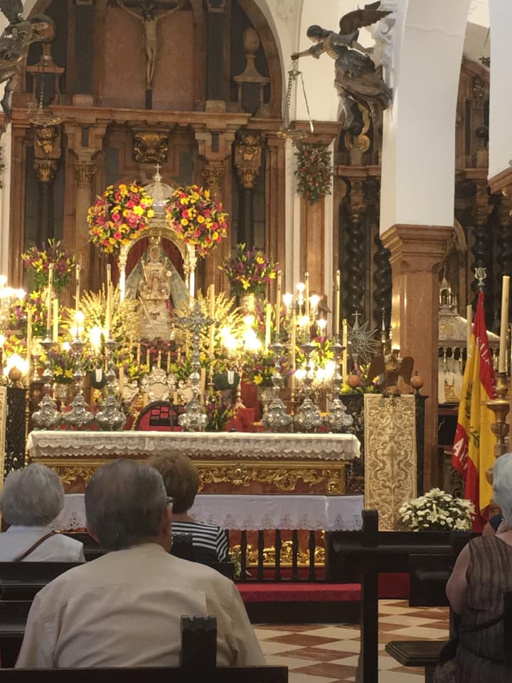 Foto de la subida de la Virgen de la Sierra 7 de octubre 2018