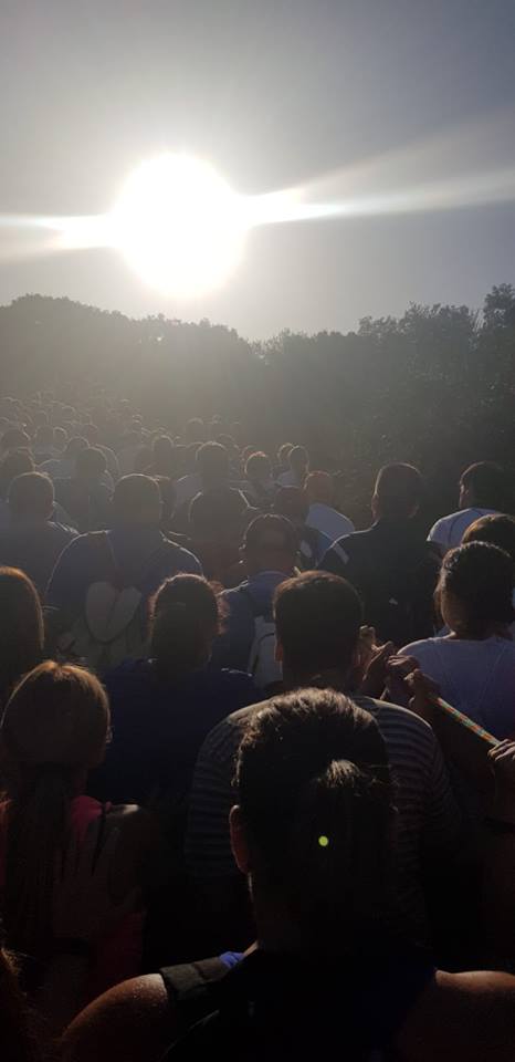 Foto de la subida de la Virgen de la Sierra 7 de octubre 2018