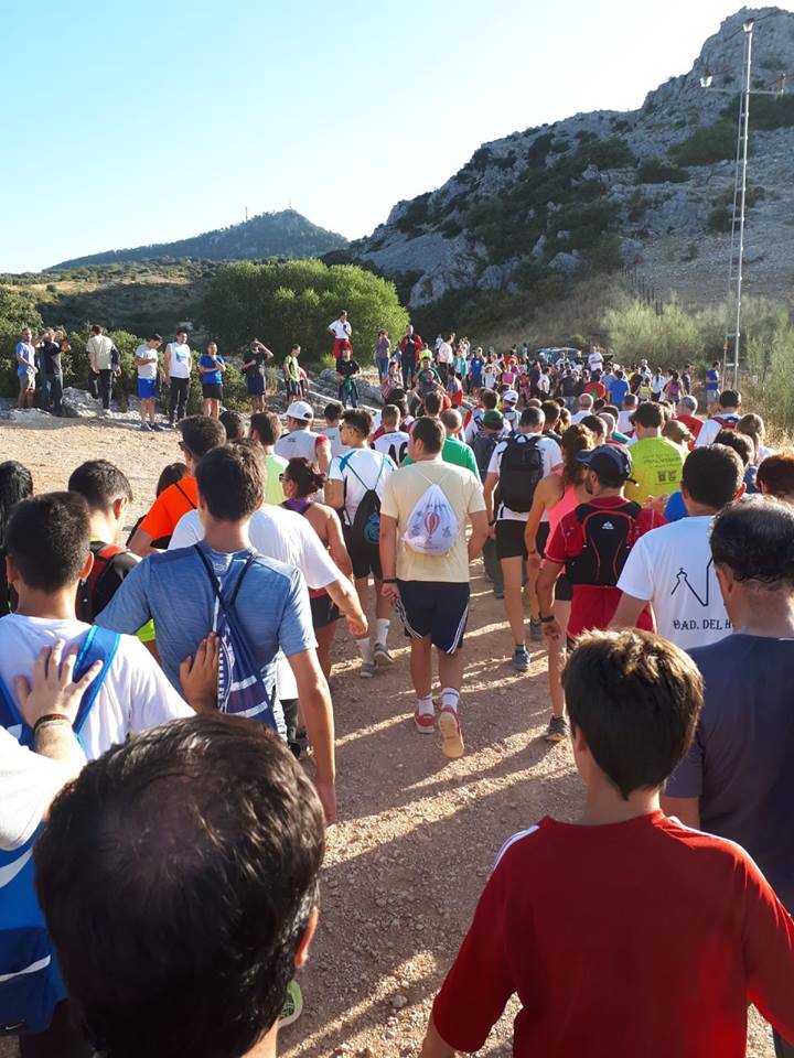 Foto de la subida de la Virgen de la Sierra 7 de octubre 2018
