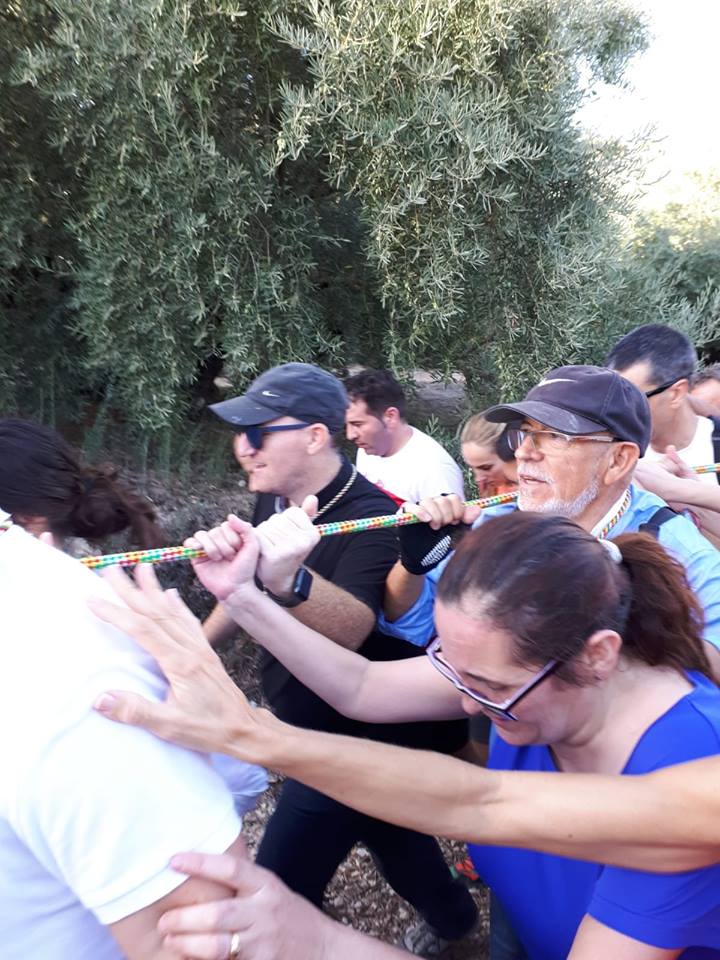 Foto de la subida de la Virgen de la Sierra 7 de octubre 2018