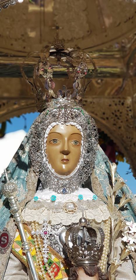 Foto de la subida de la Virgen de la Sierra 7 de octubre 2018