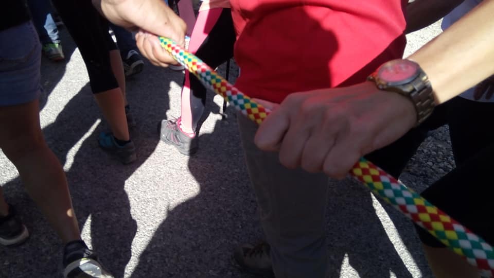 Foto de la subida de la Virgen de la Sierra 7 de octubre 2018