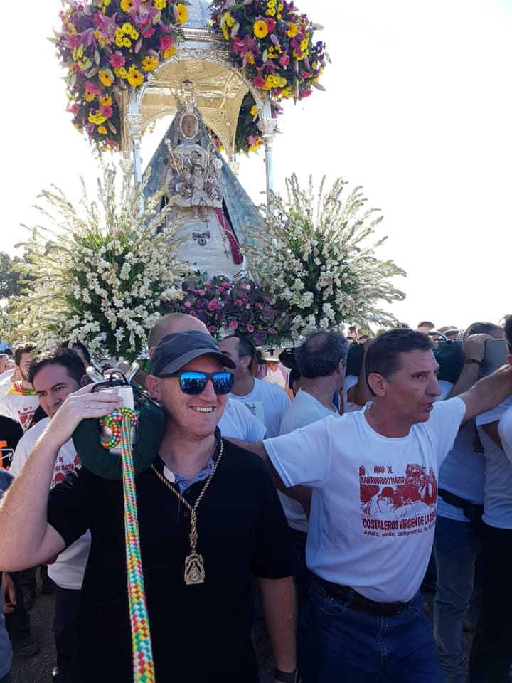 Foto de la subida de la Virgen de la Sierra 7 de octubre 2018