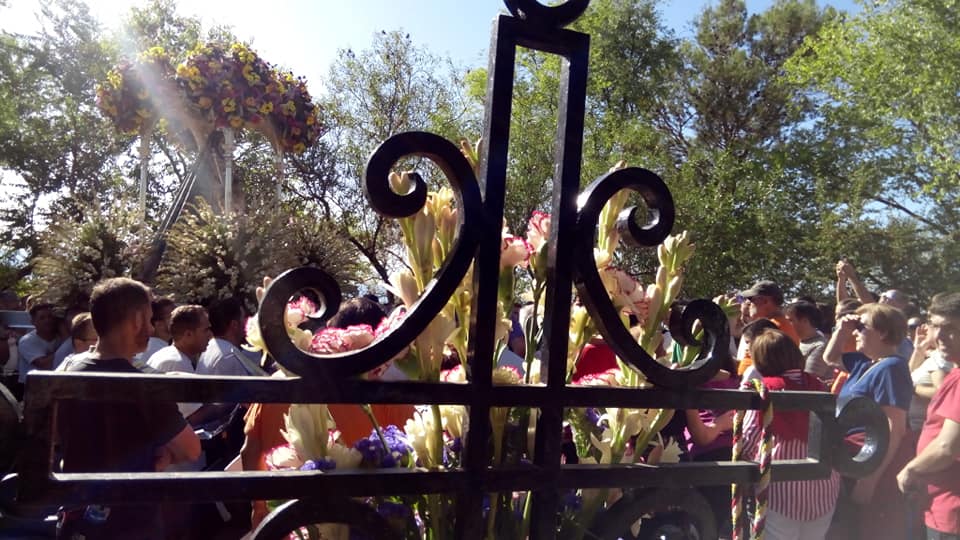 Foto de la subida de la Virgen de la Sierra 7 de octubre 2018