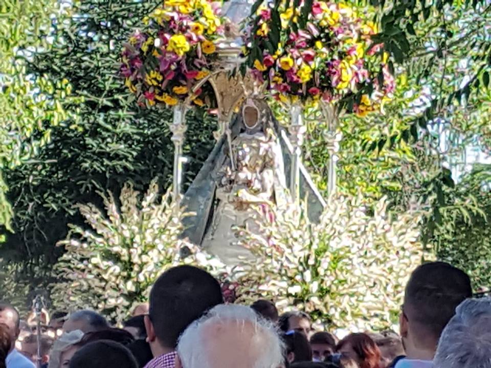 Foto de la subida de la Virgen de la Sierra 7 de octubre 2018