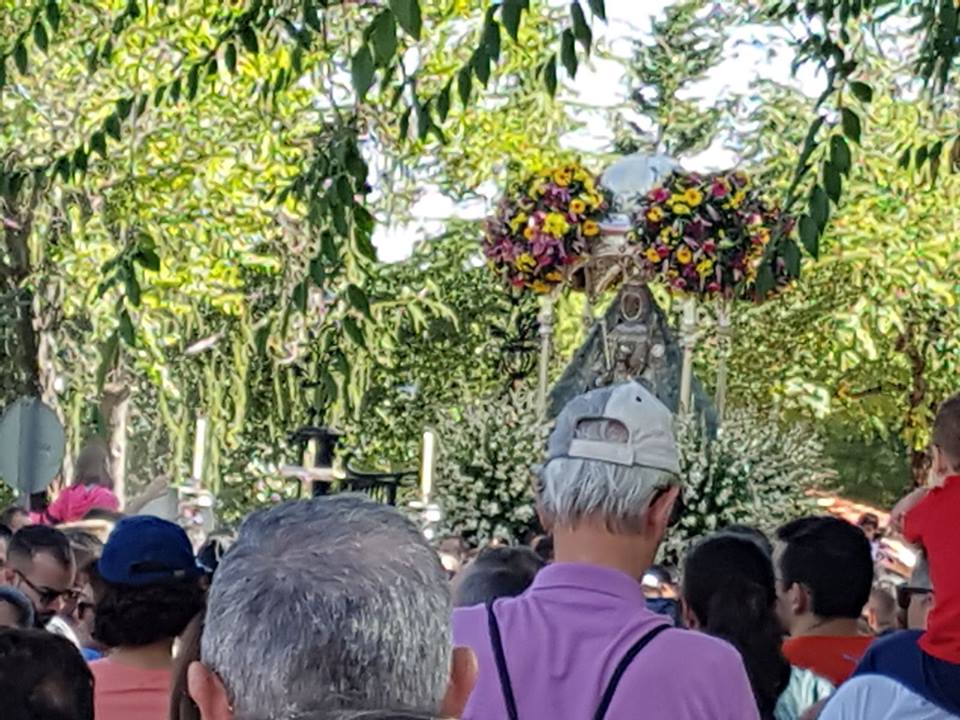 Foto de la subida de la Virgen de la Sierra 7 de octubre 2018