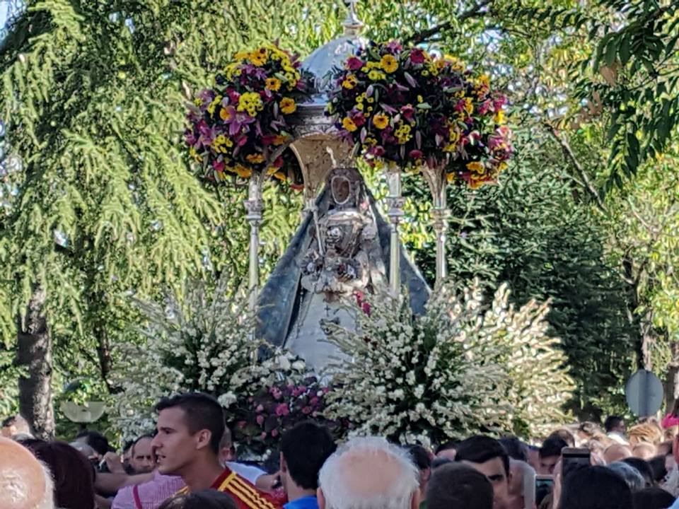 Foto de la subida de la Virgen de la Sierra 7 de octubre 2018