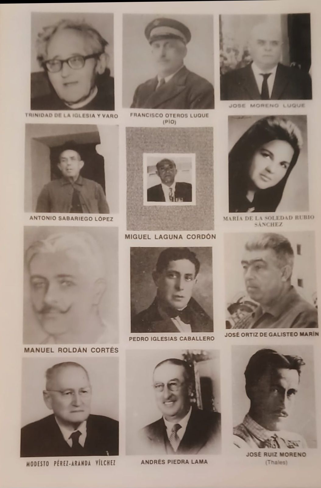 Recopilación de fotos y artículos de «El egabrense». Prensa de Cabra de Córdoba