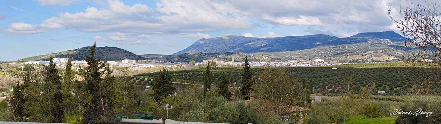 Fotografía del paisaje de Cabra