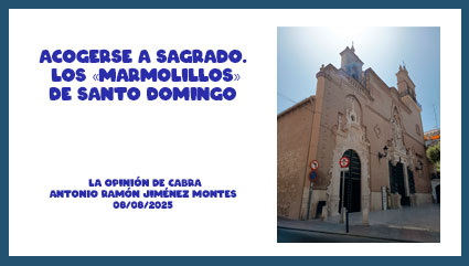 Acogerse a sagrado. Los «marmolillos» de Santo Domingo