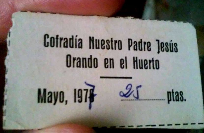 fotografía de la Hermandad de Nuestro Padre Jesús en el Huerto