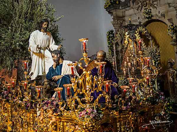 fotografía de la Hermandad de Nuestro Padre Jesús en el Huerto