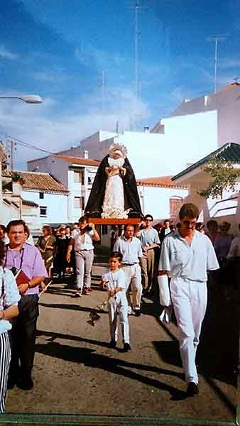 fotografías relacionadas con la Hermandad del Huerto de Cabra.