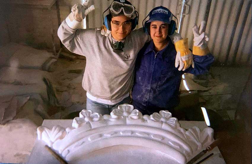 Fotografías relacionandas con la escultura en Cabra