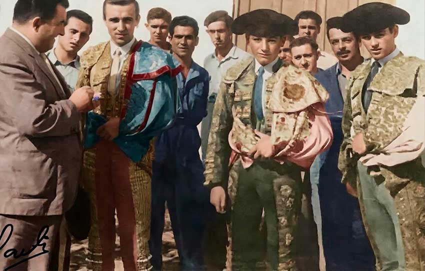 Fotografias relacionadas con la fiesta de los toros de Cabra