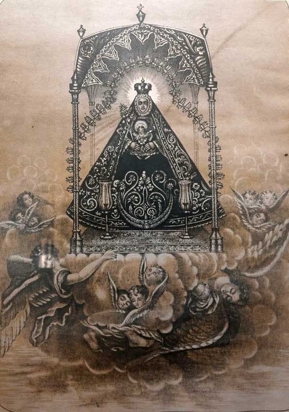 Fotografías relativa a la Virgen de la Sierra